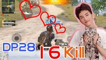 PROTECTING AND CARRYING A GIRL TO VICTORY LIKE A BOYFRIEND! _ DP28 16 KILLS! _ PUBG Mobile