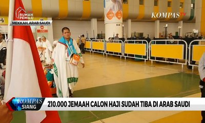 Hingga Selasa (6/8), 210.000 Jemaah Calon Haji Sudah Tiba di Arab Saudi