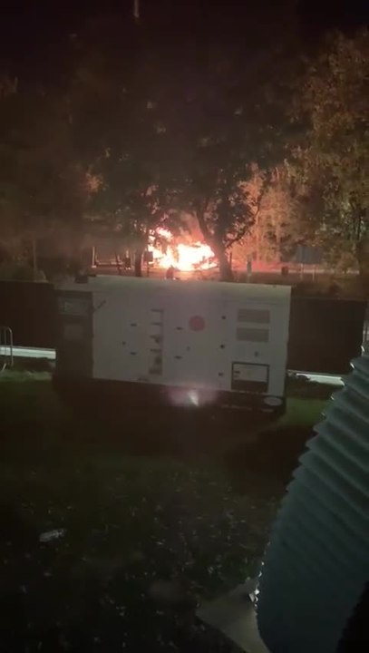 Incendie ronquières