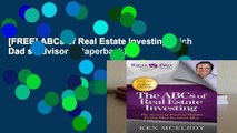 [FREE] ABCs of Real Estate Investing (Rich Dad s Advisors (Paperback))