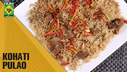 Authentic Kohati Pulao | Tarka | MasalaTV Show | Rida Aftab