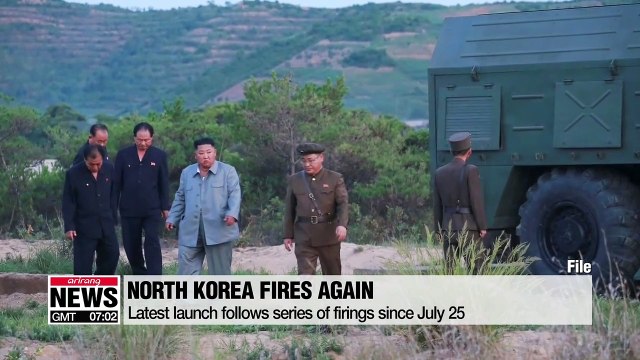 N. Korea launched two short-range missiles early Tuesday: S. Korea's JCS