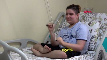 ANTALYA KAS HASTASI ENES'İN TEK İSTEĞİ KALDIRMA LİFTİ