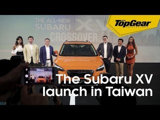 Our first glimpse at the Subaru XV in Taiwan