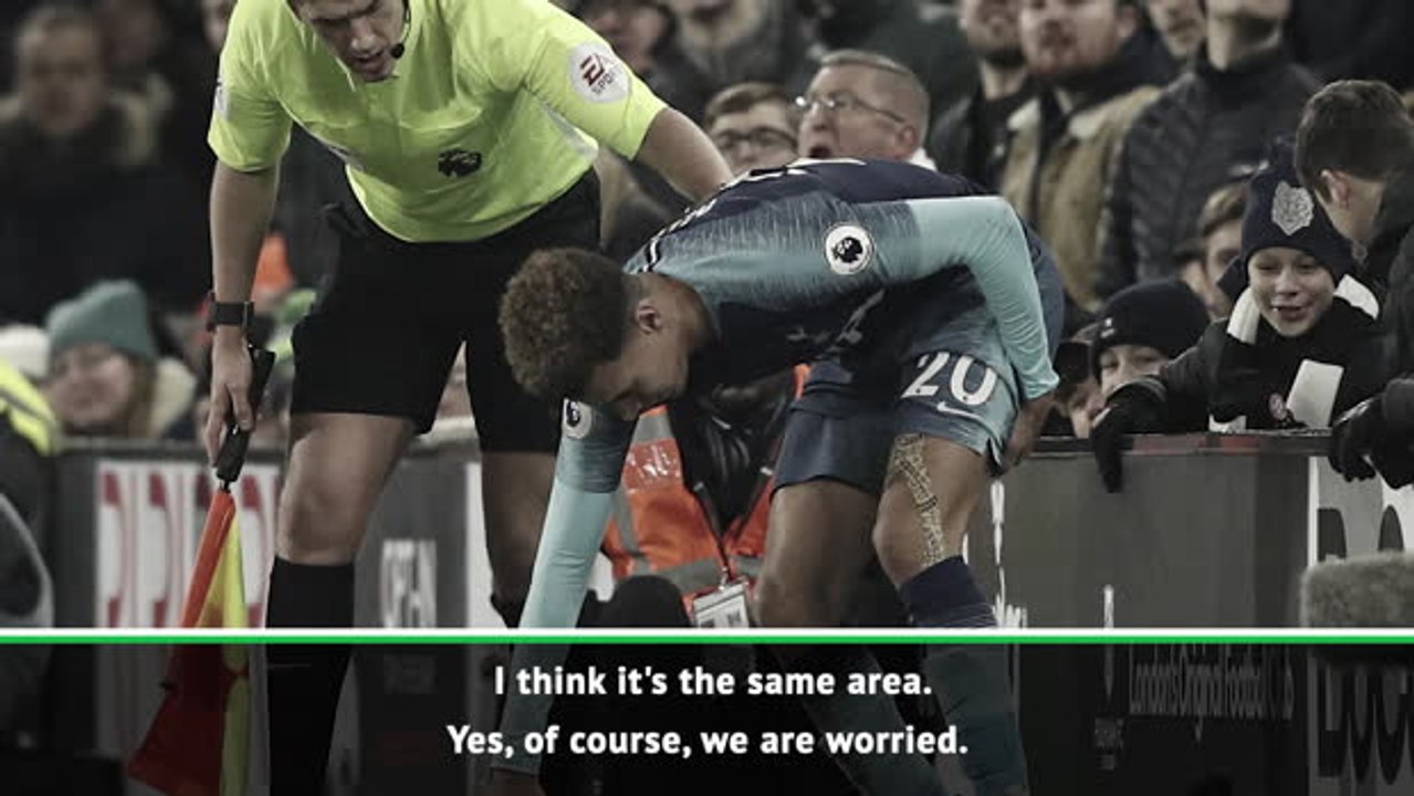 Pochettino 'worried' by Alli's hamstring injuries