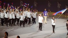 28th Southeast Asian Games: Philippine delegation during the march past of nations