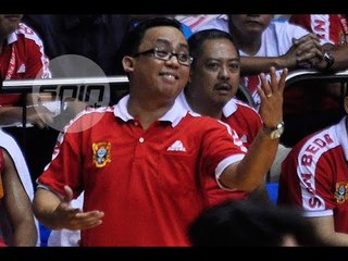 Coach Jamike Jarin on San Beda's win against EAC, 108-80 (7/2/15)
