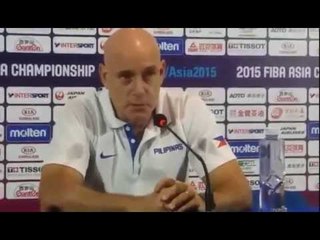 Tab Baldwin Post Game Interview Gilas v Japan Fiba Asia