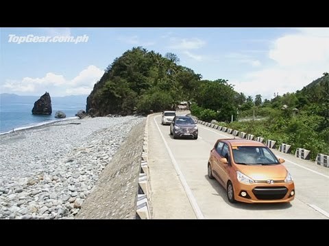 We take the Hyundai Grand i10, Grand Santa Fe and Grand Starex to Baler