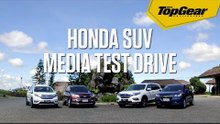 Honda SUV media test drive