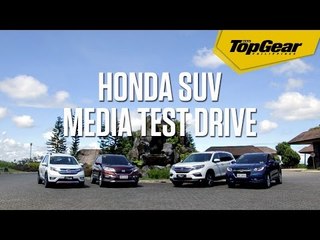 Honda SUV media test drive