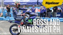 Valentino Rossi and Maverick Viñales visit the Philippines