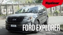The Ford Explorer is a big, comfortable American machine