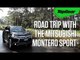 Driving the Mitsubishi Montero Sport to Baguio City
