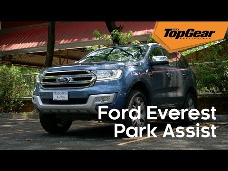 The Ford Everest can parallel park itself