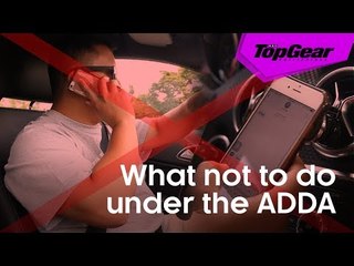 What not to do under the Anti-Distracted Driving Act