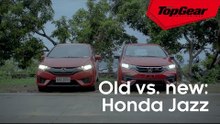 Old vs. new: Honda Jazz