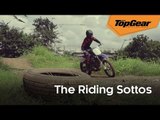 The riding Sottos: Oyo Sotto and Kristine Hermosa