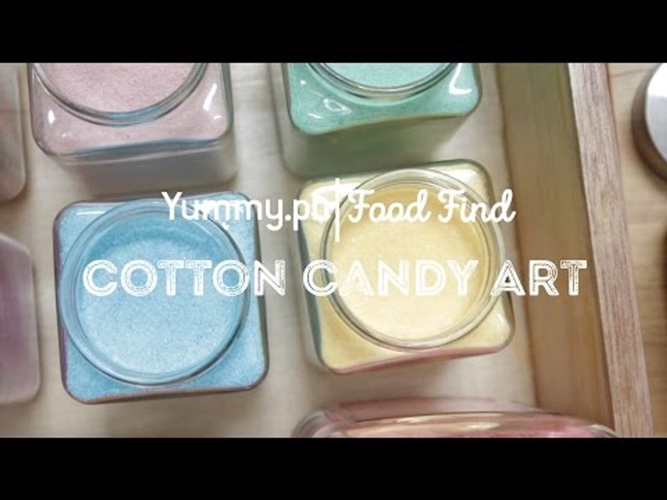 Yummy Food Find: Cotton Candy Art | Yummy Ph