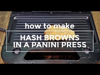 How to Make Hash Browns in a Panini Press | Yummy Ph