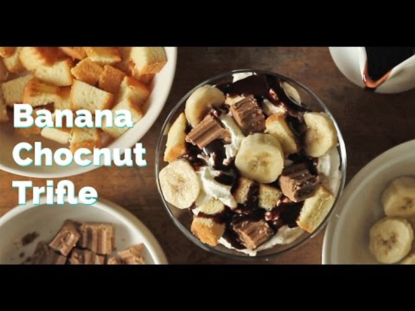 Banana Chocnut Trifle |  Yummy Ph