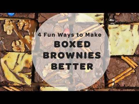 4 Fun Ways to Make Boxed Brownies Better | Yummy Ph