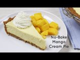 No-Bake Mango Cream Pie Recipe | Yummy Ph