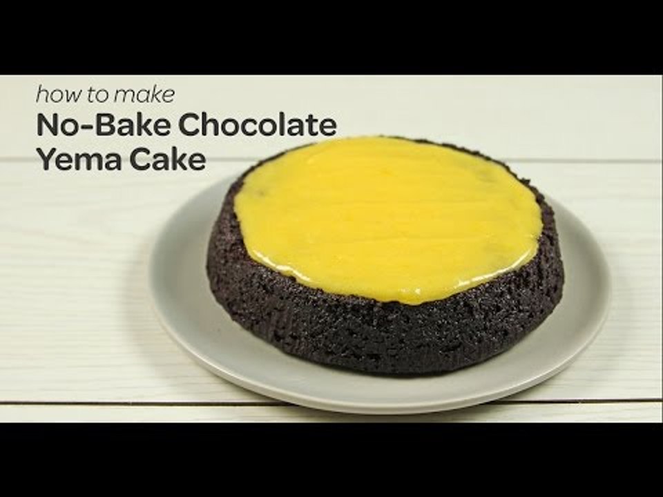 No-Bake Chocolate Yema Cake Recipe