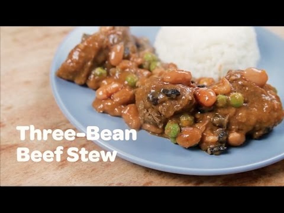 Three-Bean Beef Stew