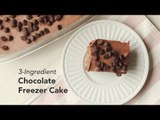3-Ingredient Chocolate Freezer Cake Recipe | Yummy Ph