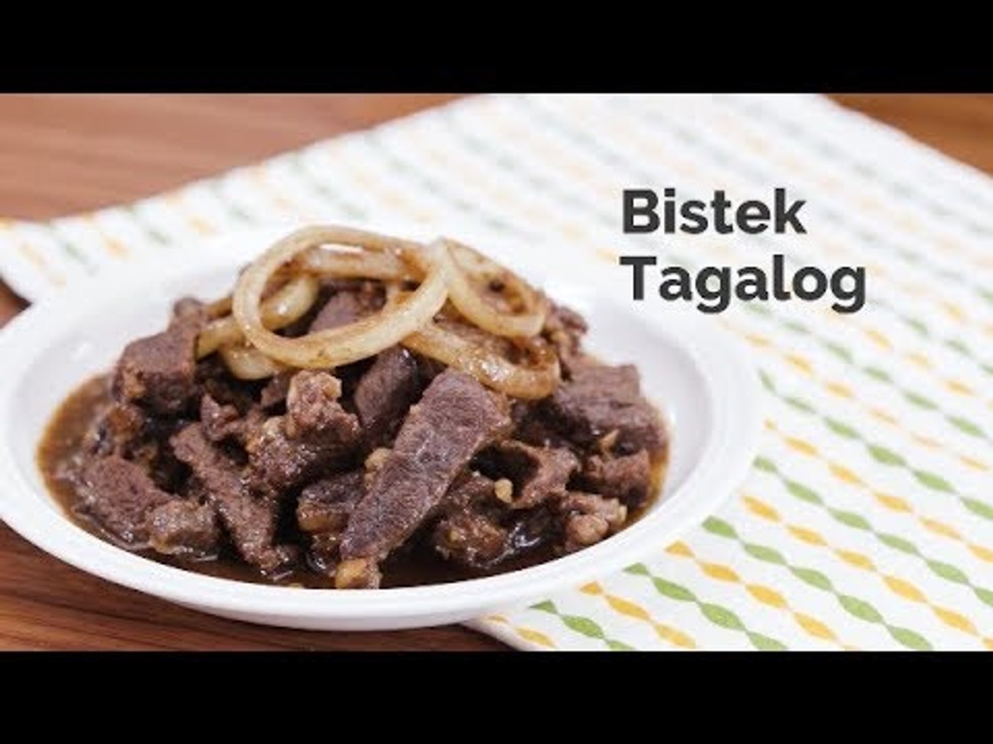 Bistek Tagalog Recipe