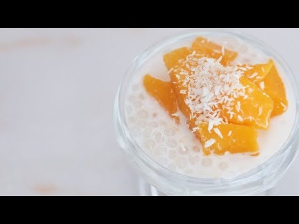 Mango Tapioca in Coconut Milk Recipe | Yummy Ph