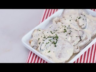 Lengua with Three Mushroom Sauce Recipe | Yummy PH