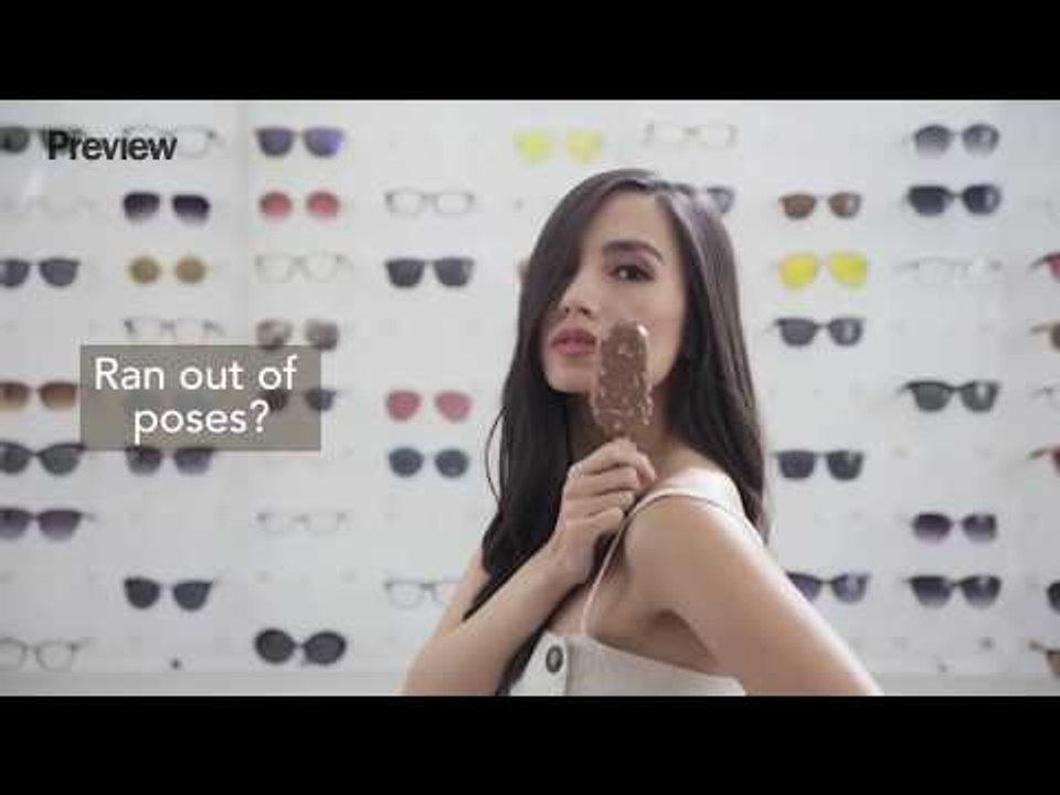 Martine Cajucom Tries The Pose-Off Challenge