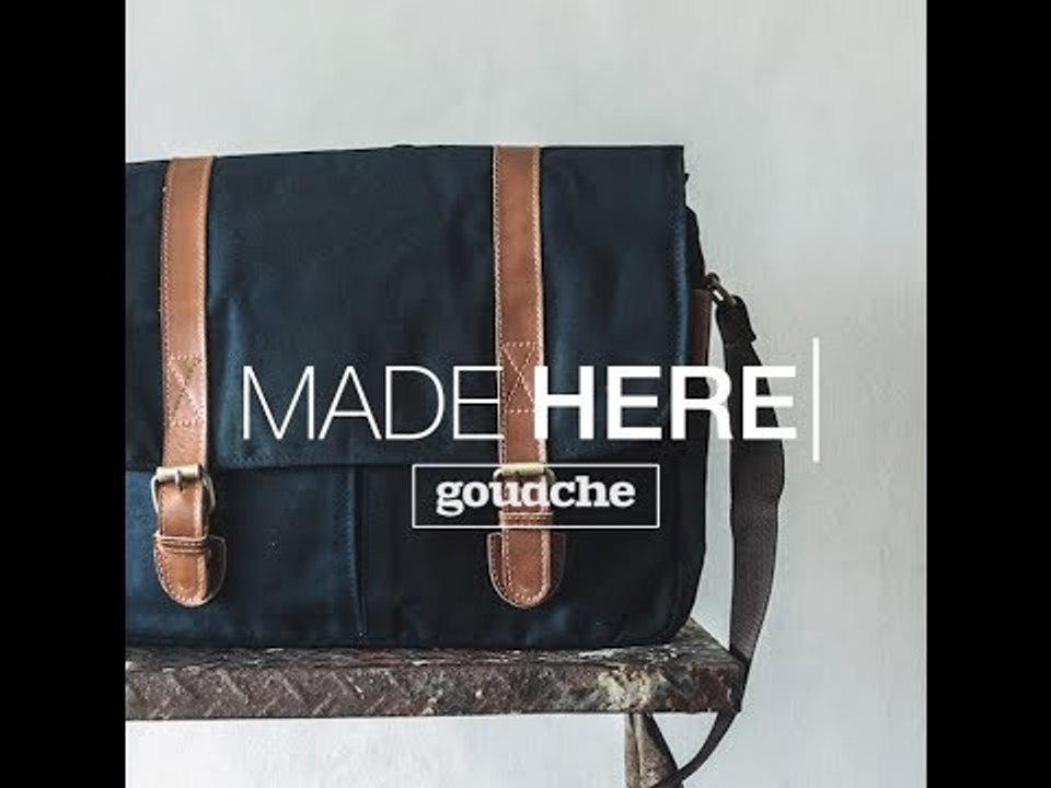 The Making of a Gouache Waxed Bag | Made Here