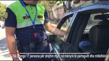 Report TV - 'Rrugorja' bën 'kërdinë', 17 shoferë në pranga, 117 leje drejtimi të pezulluara