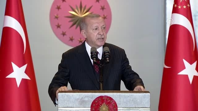 Cumhurbaşkanı Erdoğan: Fırat Kalkanı ve Zeytin Dalı harekatlarıyla başlattığımız süreci farklı bir...