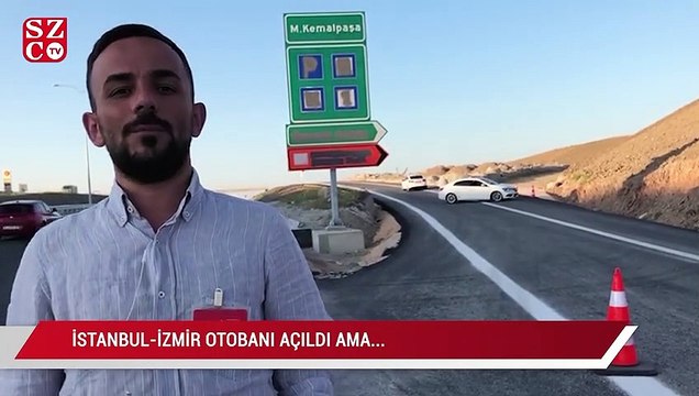 İstanbul-İzmir otobanı açıldı ama…