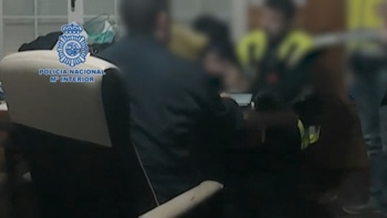 Operación policial contra la pornografía infantil
