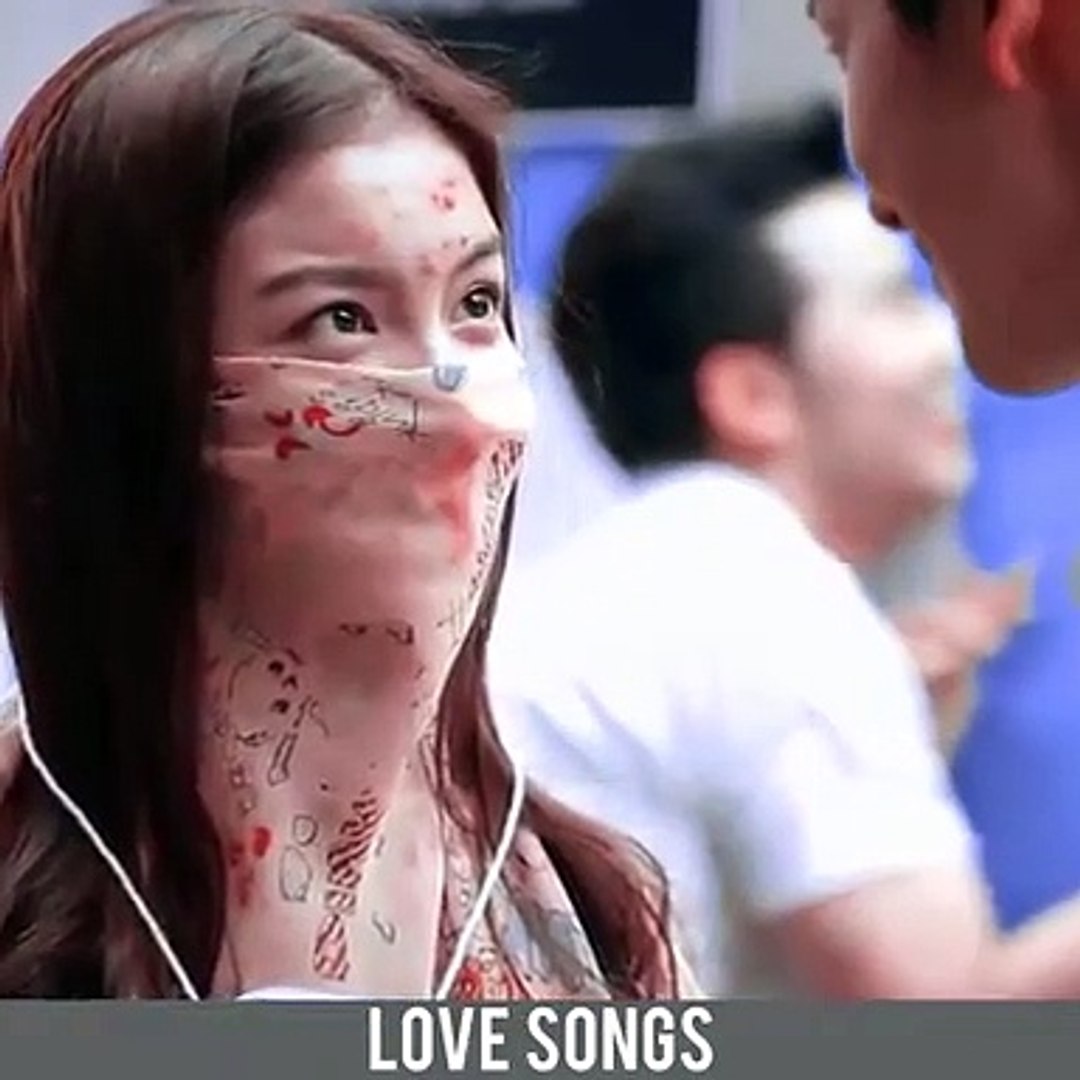⁣Korean love story with urdu song awesome video