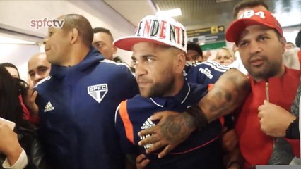 Brésil: Sao Paulo - Dani Alves donne rendez-vous à ses nouveaux supporters