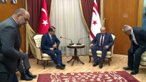 Bakan Dönmez, KKTC Başbakanı Tatar'la görüştü - LEFKOŞA