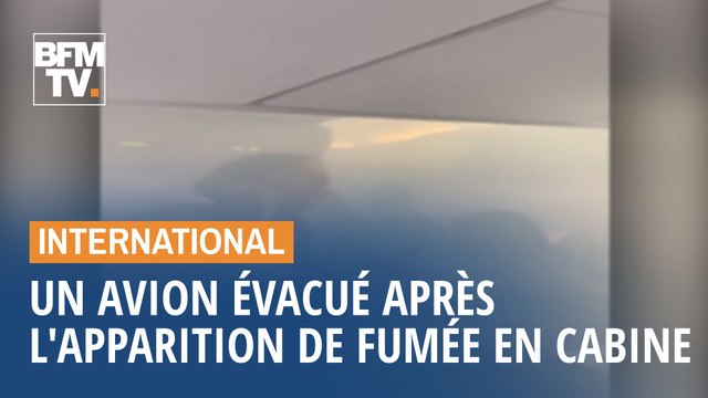 Une fumée opaque envahit la cabine d'un avion British Airways