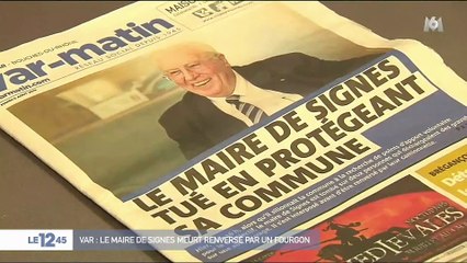 Var : le maire de Signes tué par une camionnette