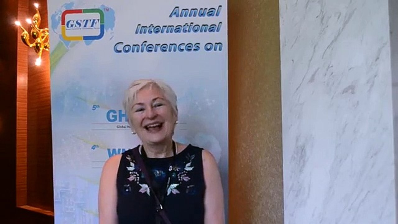 Prof. Jean Rankin at WNC Conference 2016 by GSTF