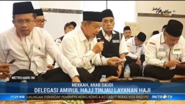 Delegasi Amirul Hajj Tinjau Layanan Haji Jelang Pelaksanaan Wukuf