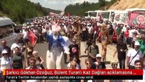 Şarkıcı Gökhan Özoğuz, Bülent Turan'ı Kaz Dağları açıklamasına tepki gösterdi