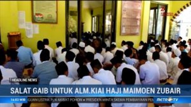 Salat Gaib untuk Mbah Moen Digelar di Berbagai Daerah