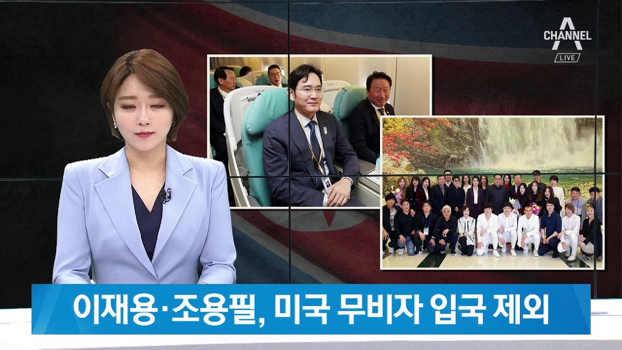 이재용·조용필 등 2011년 이후 방북자…美 무비자 입국 제한