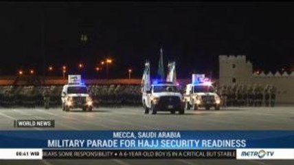 Saudi Arabian Military Parade for Hajj Security Readiness